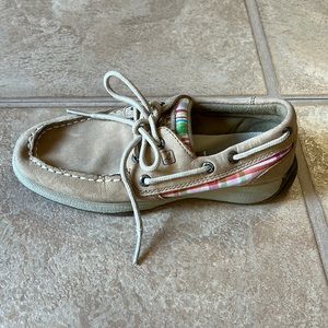 Sperry, kids brown shoes, size 1